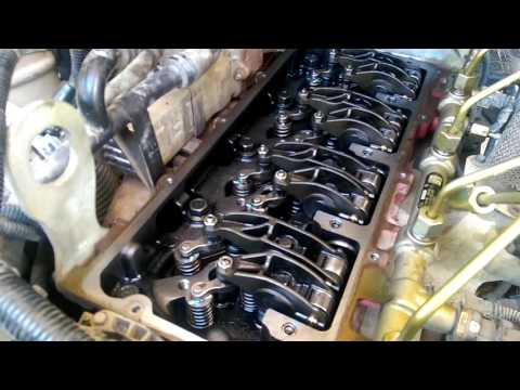 Регулировка клапанов Cummins
